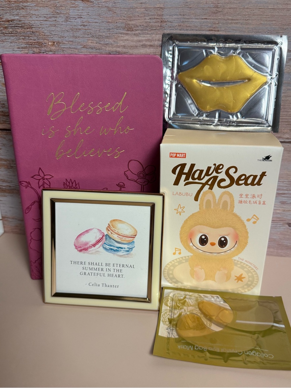 Journal, Frame, and Labubu Gift Set